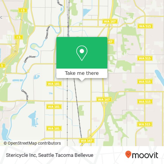 Stericycle Inc map