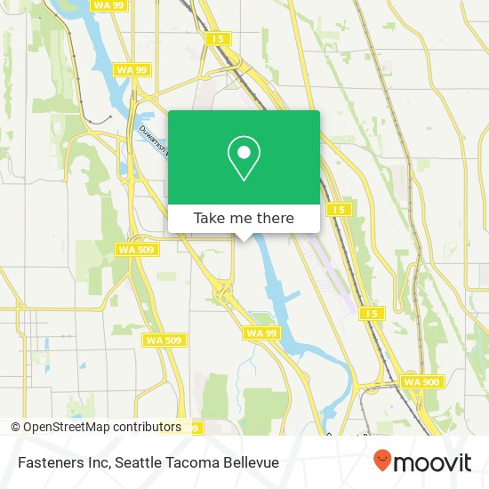 Fasteners Inc map