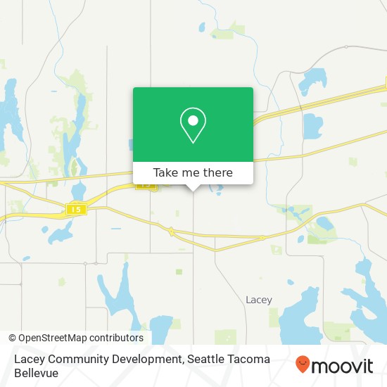 Lacey Community Development map
