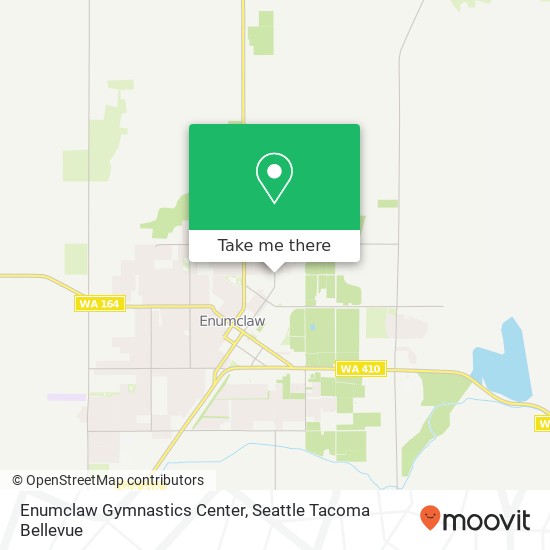 Enumclaw Gymnastics Center map