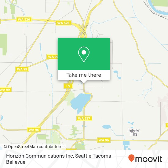 Horizon Communications Inc map