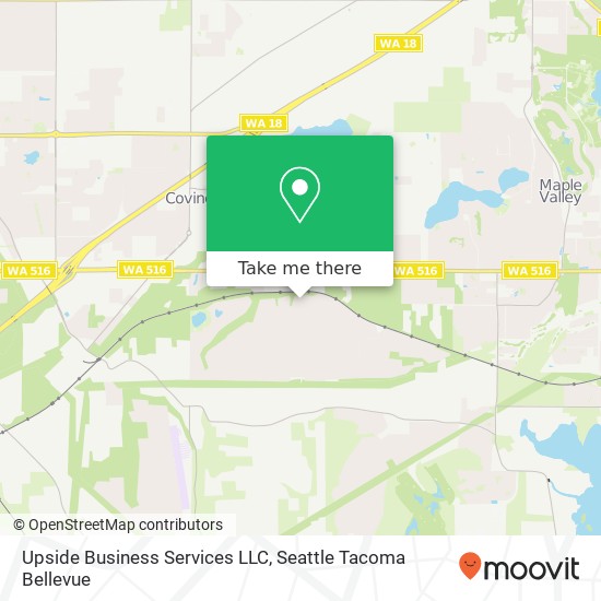 Mapa de Upside Business Services LLC