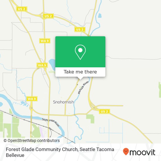 Mapa de Forest Glade Community Church