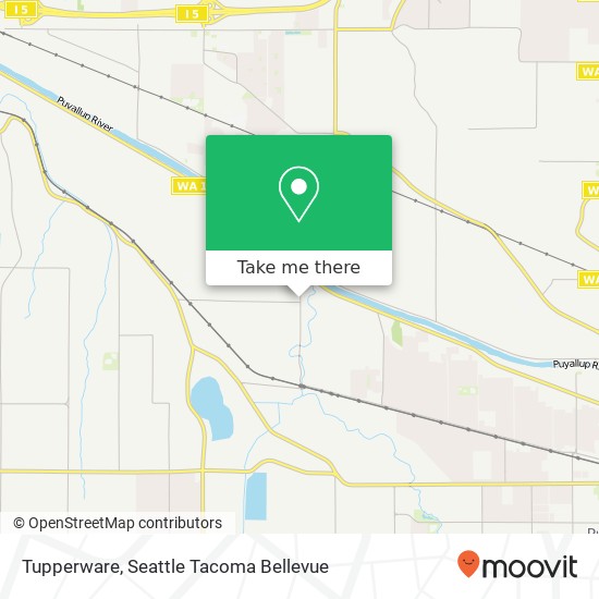 Tupperware map