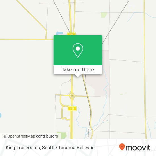 King Trailers Inc map