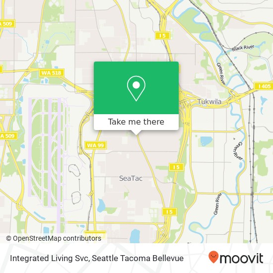 Integrated Living Svc map