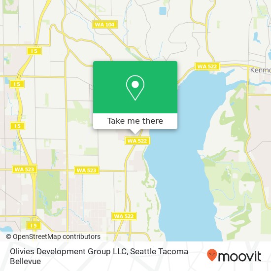 Mapa de Olivies Development Group LLC