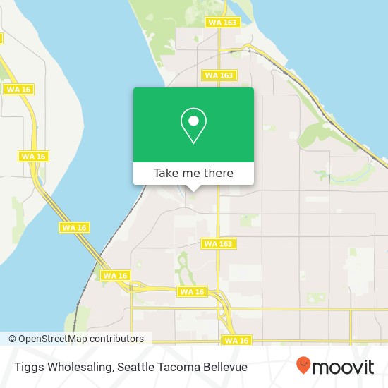 Mapa de Tiggs Wholesaling