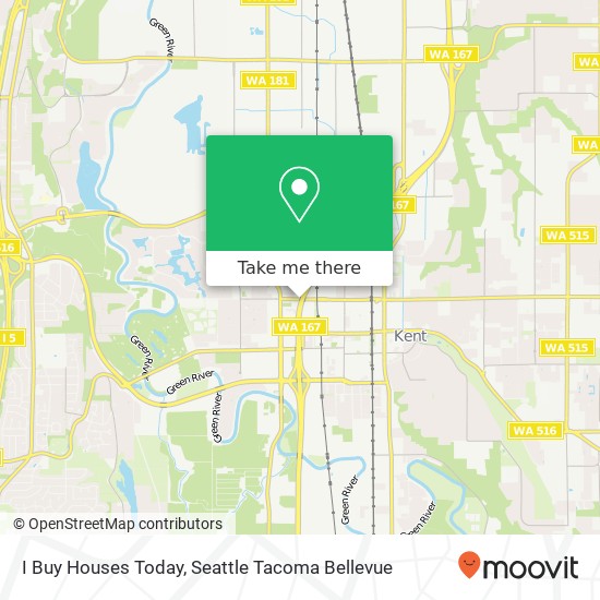 I Buy Houses Today map