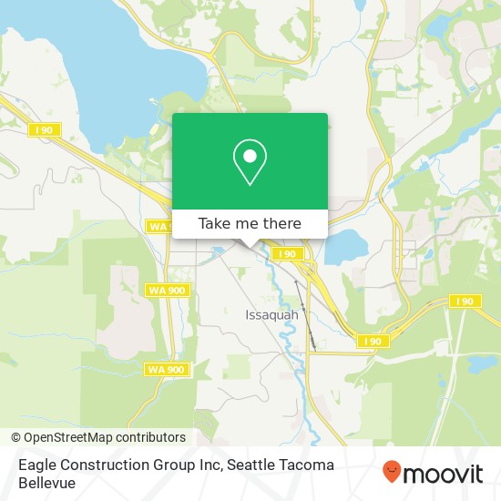 Mapa de Eagle Construction Group Inc