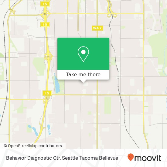 Behavior Diagnostic Ctr map