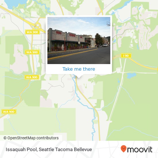 Mapa de Issaquah Pool