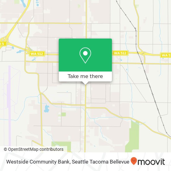 Mapa de Westside Community Bank