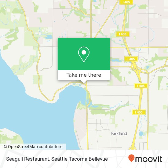 Seagull Restaurant map