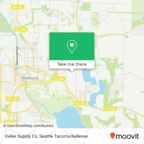 Keller Supply Co map