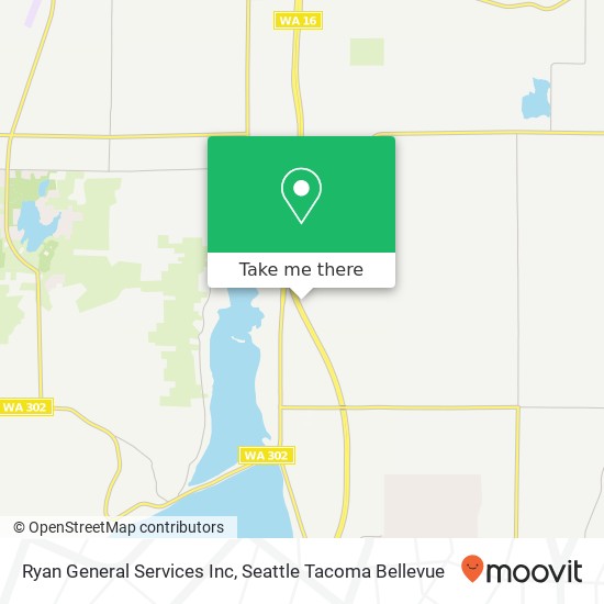 Ryan General Services Inc map