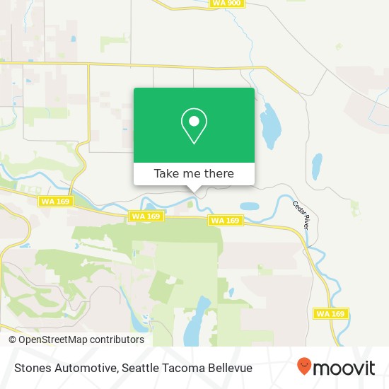 Stones Automotive map