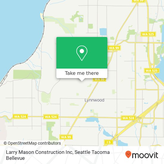 Larry Mason Construction Inc map