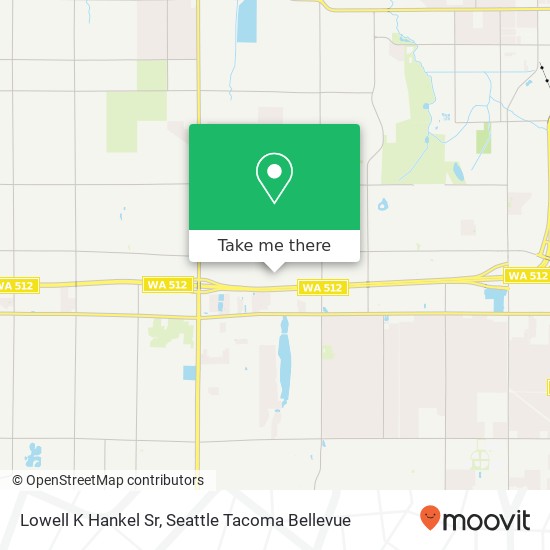 Lowell K Hankel Sr map