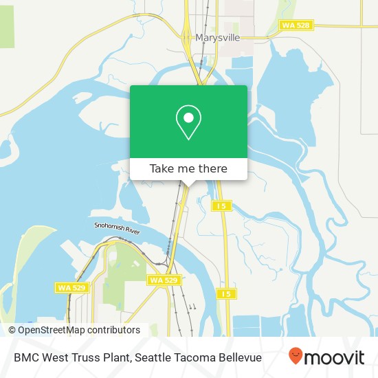 Mapa de BMC West Truss Plant