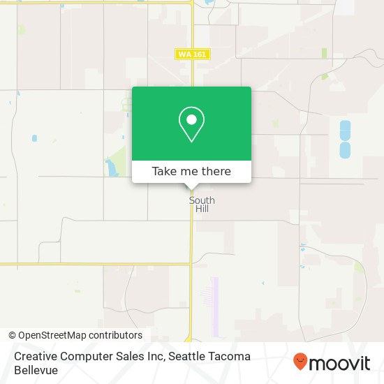 Creative Computer Sales Inc map