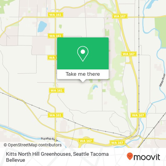 Kitts North Hill Greenhouses map