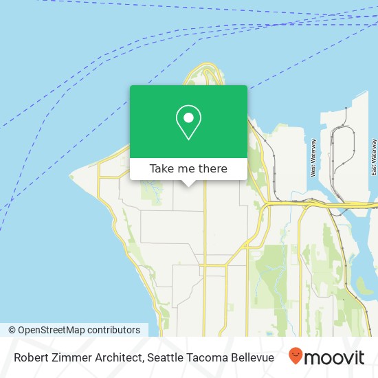 Robert Zimmer Architect map