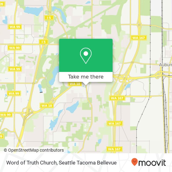 Word of Truth Church map