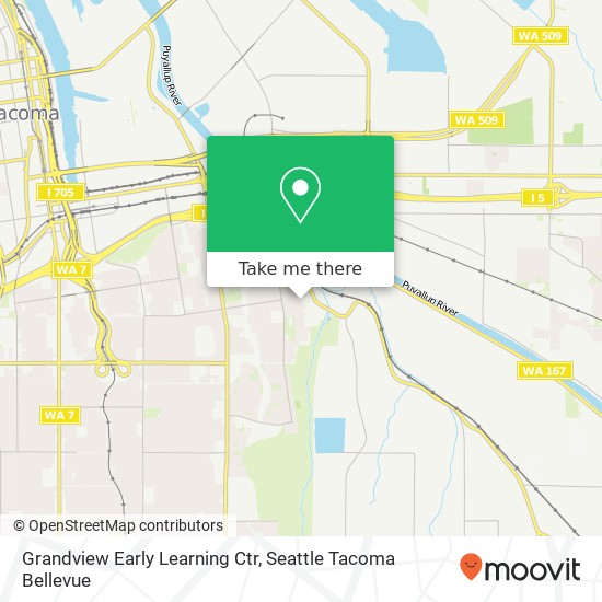 Grandview Early Learning Ctr map