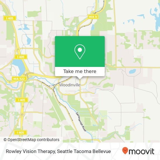 Rowley Vision Therapy map