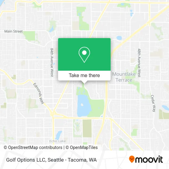 Mapa de Golf Options LLC