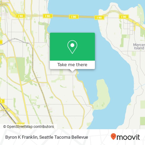 Mapa de Byron K Franklin
