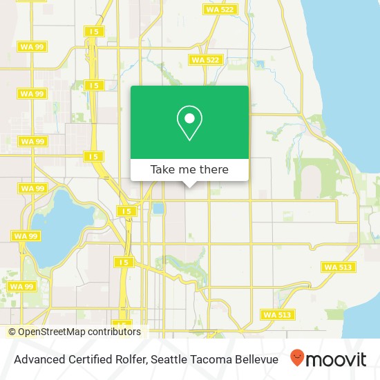 Advanced Certified Rolfer map