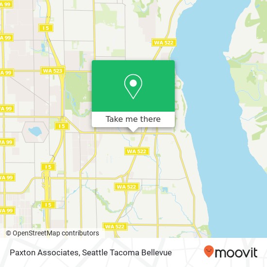 Mapa de Paxton Associates