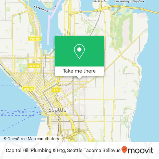 Mapa de Capitol Hill Plumbing & Htg