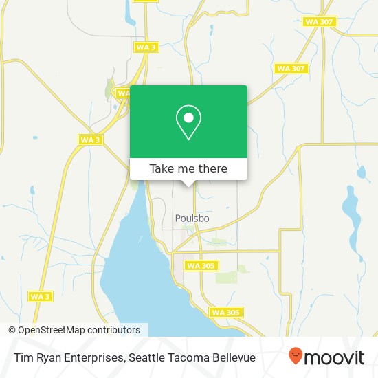 Tim Ryan Enterprises map