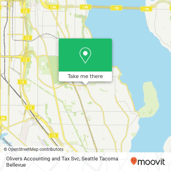 Mapa de Olivers Accounting and Tax Svc