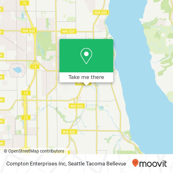 Mapa de Compton Enterprises Inc