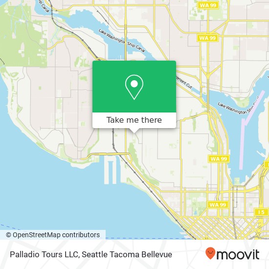 Palladio Tours LLC map