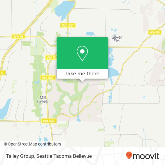 Mapa de Talley Group