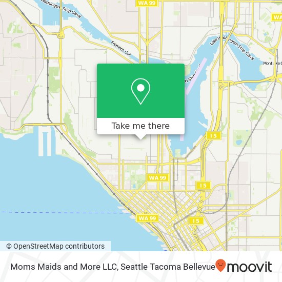 Mapa de Moms Maids and More LLC