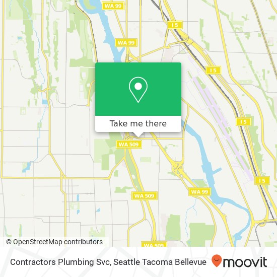 Contractors Plumbing Svc map