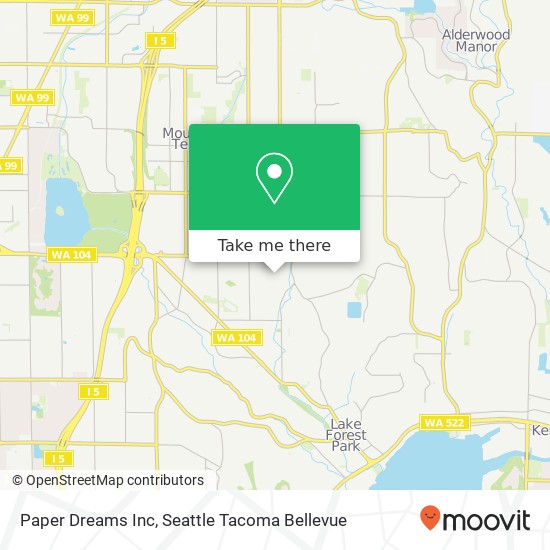Paper Dreams Inc map