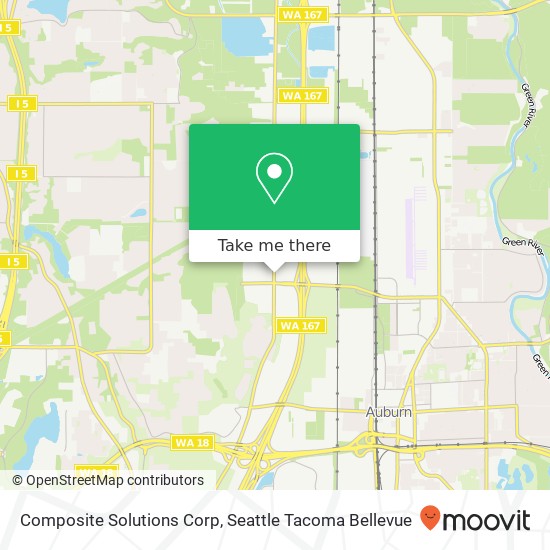 Composite Solutions Corp map