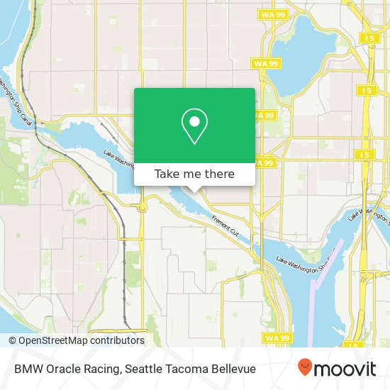 BMW Oracle Racing map