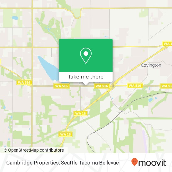 Cambridge Properties map