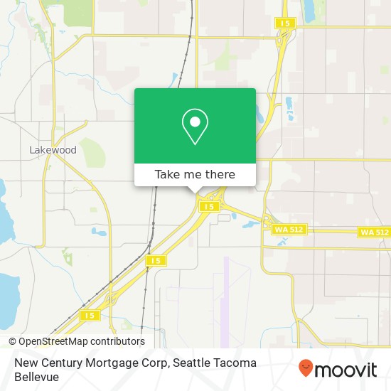 New Century Mortgage Corp map