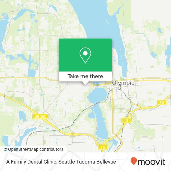 A Family Dental Clinic map