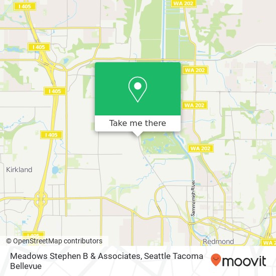 Meadows Stephen B & Associates map