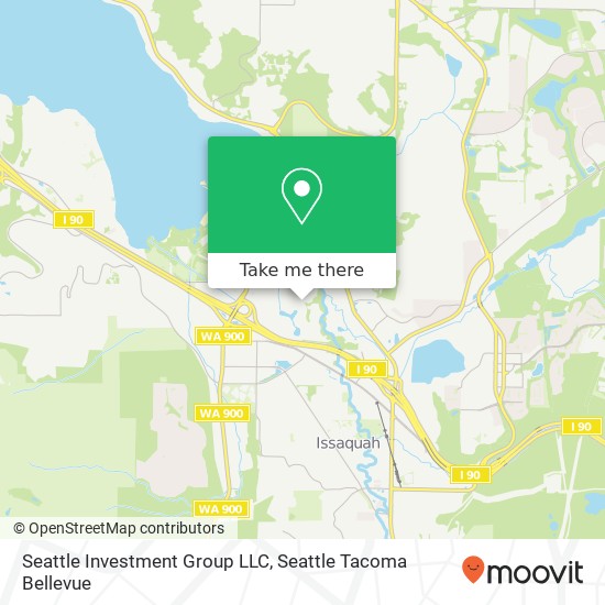 Mapa de Seattle Investment Group LLC